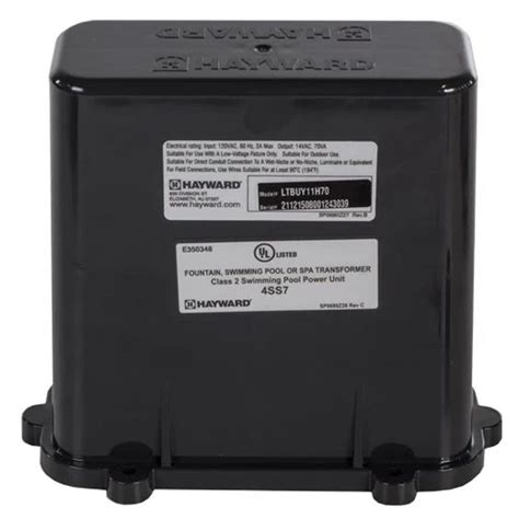 hayward junction box transformer|hayward j box lighting.